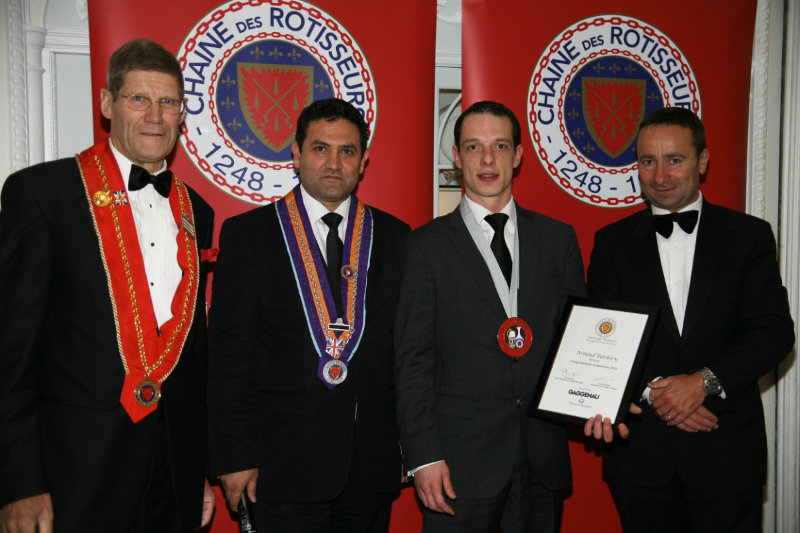 Arnaud Bardary UK Young Sommelier of the Year