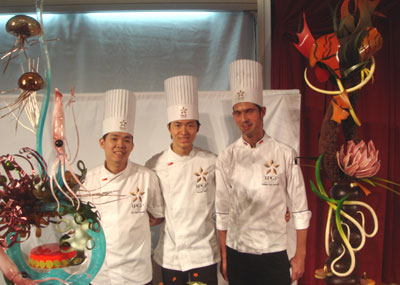 American Celebrity Chef on Kok Chee Ruben Captain Ruben Executive Pastry Chef