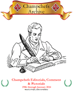 Champchefs Editorials, Comment & Pictorials