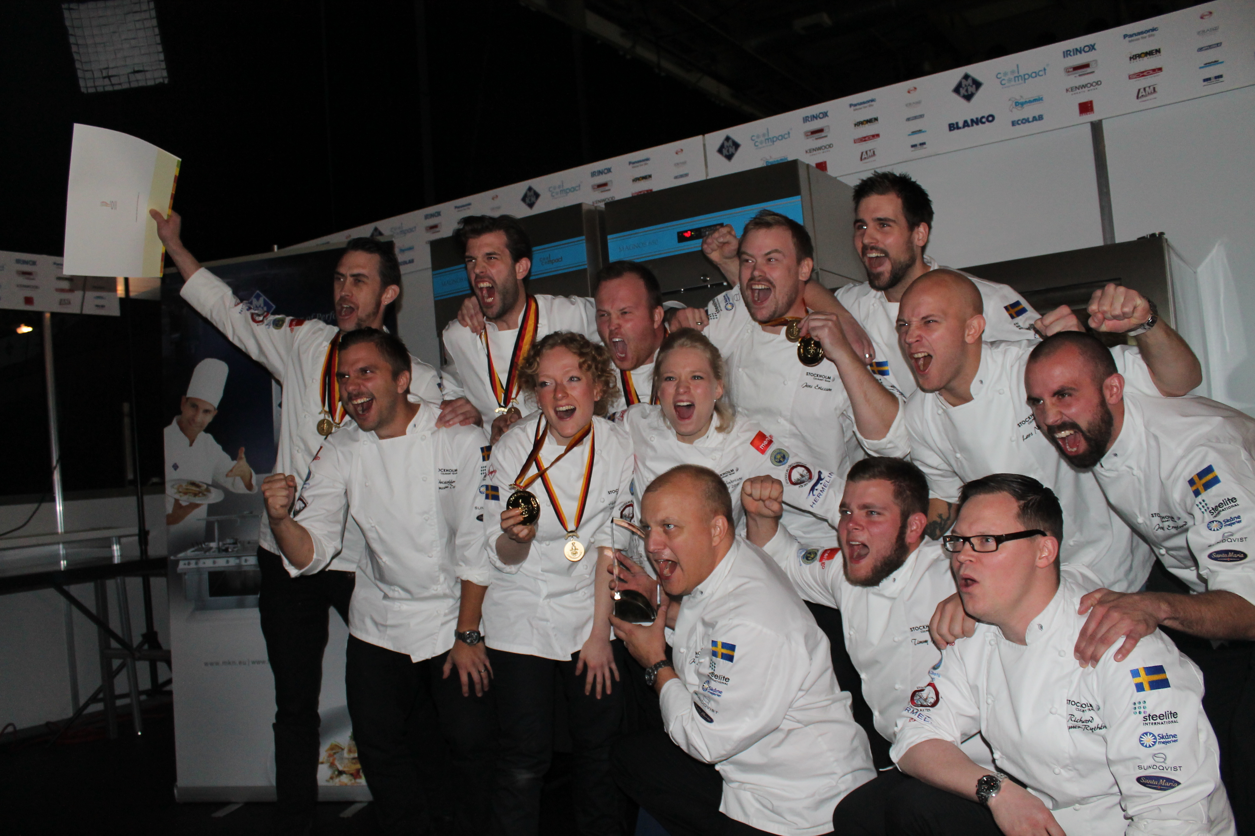 Stockholm Regional Culinary Team Olympic Champions