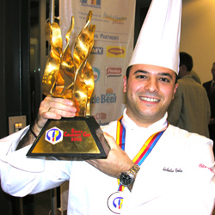 Swiss Culinary Cup Nicholas Tsiknakos Champion