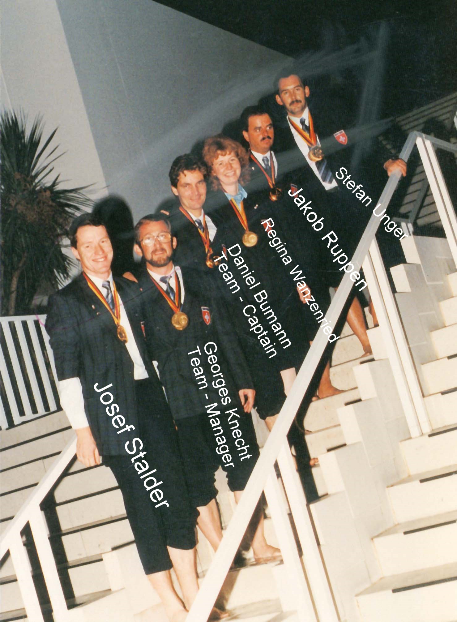 Switzerland National Team Olympic Champions
